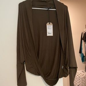 prAna yoga shrug/wrap